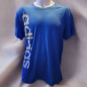 Adidas Men's Bold Blue Tee Size XL